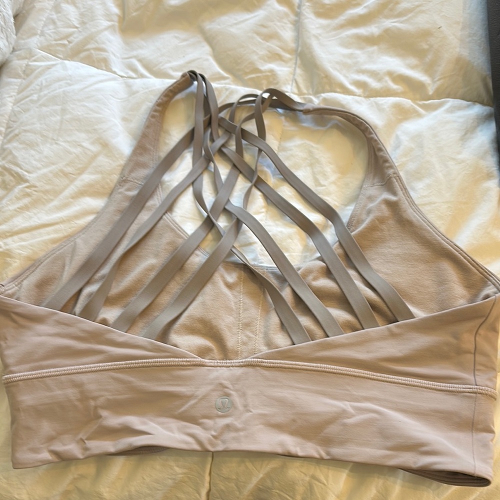 Lululemon Athletica Strappy Sports Bra - Light purple
